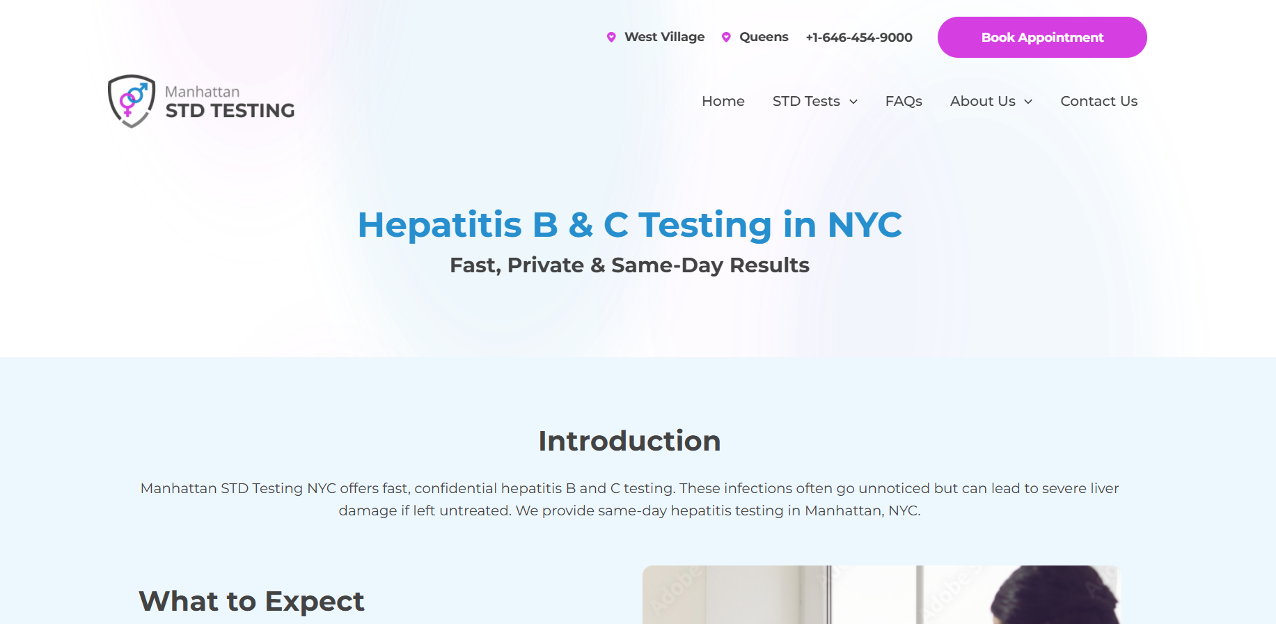 Hepatitis B & C Testing NYC | Fast, Confidential STD Testing