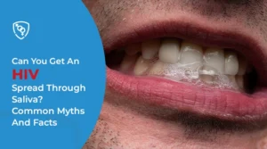 can hiv spread through saliva
