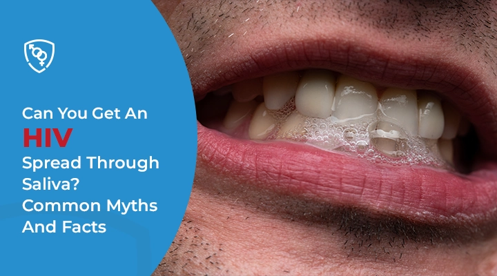 can hiv spread through saliva